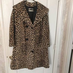 Leopard coat  (needs repair)